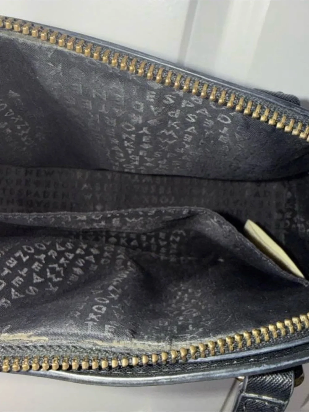 Kate Spade NY Laurel Way Leather Reiley Satchel Black Womens
